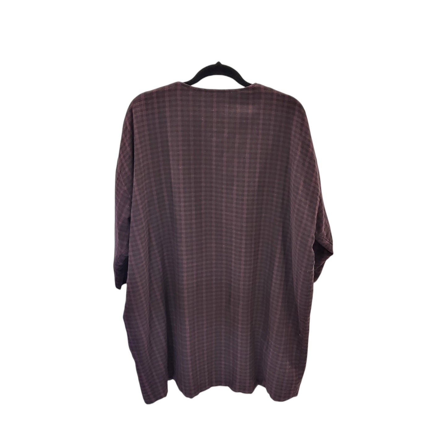 Abrigo mujer Native Youth vinotinto y negro talla S