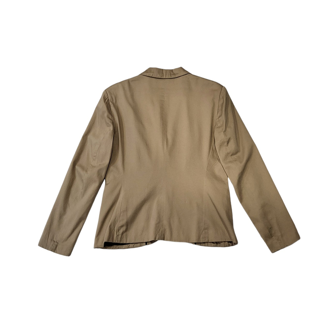 Blazer mujer Stradivarius arena manga larga talla XL
