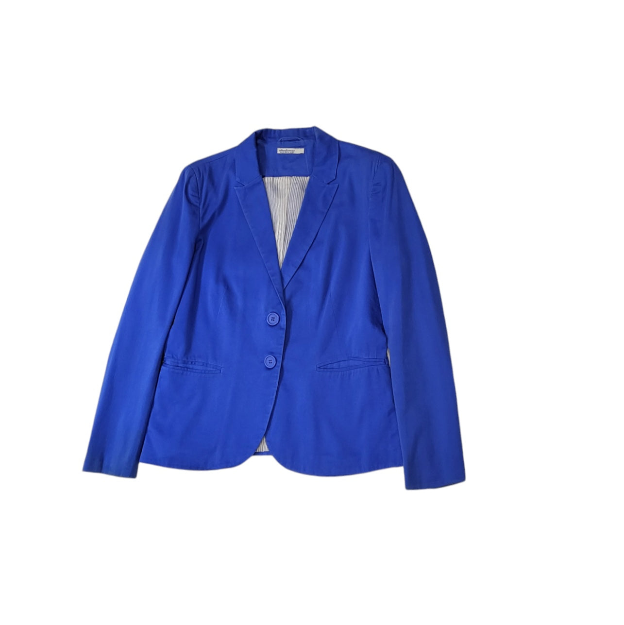 Blazer mujer Stradivarius azul manga larga talla XL