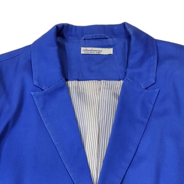 Blazer mujer Stradivarius azul manga larga talla XL