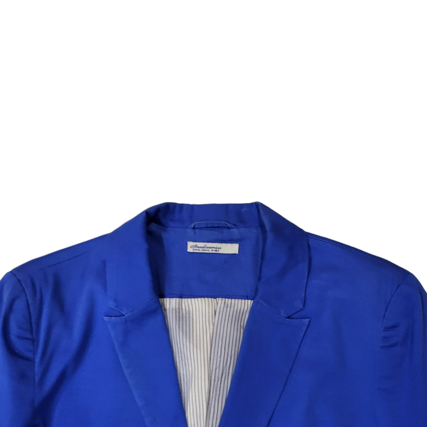 Blazer mujer Stradivarius azul manga larga talla XL