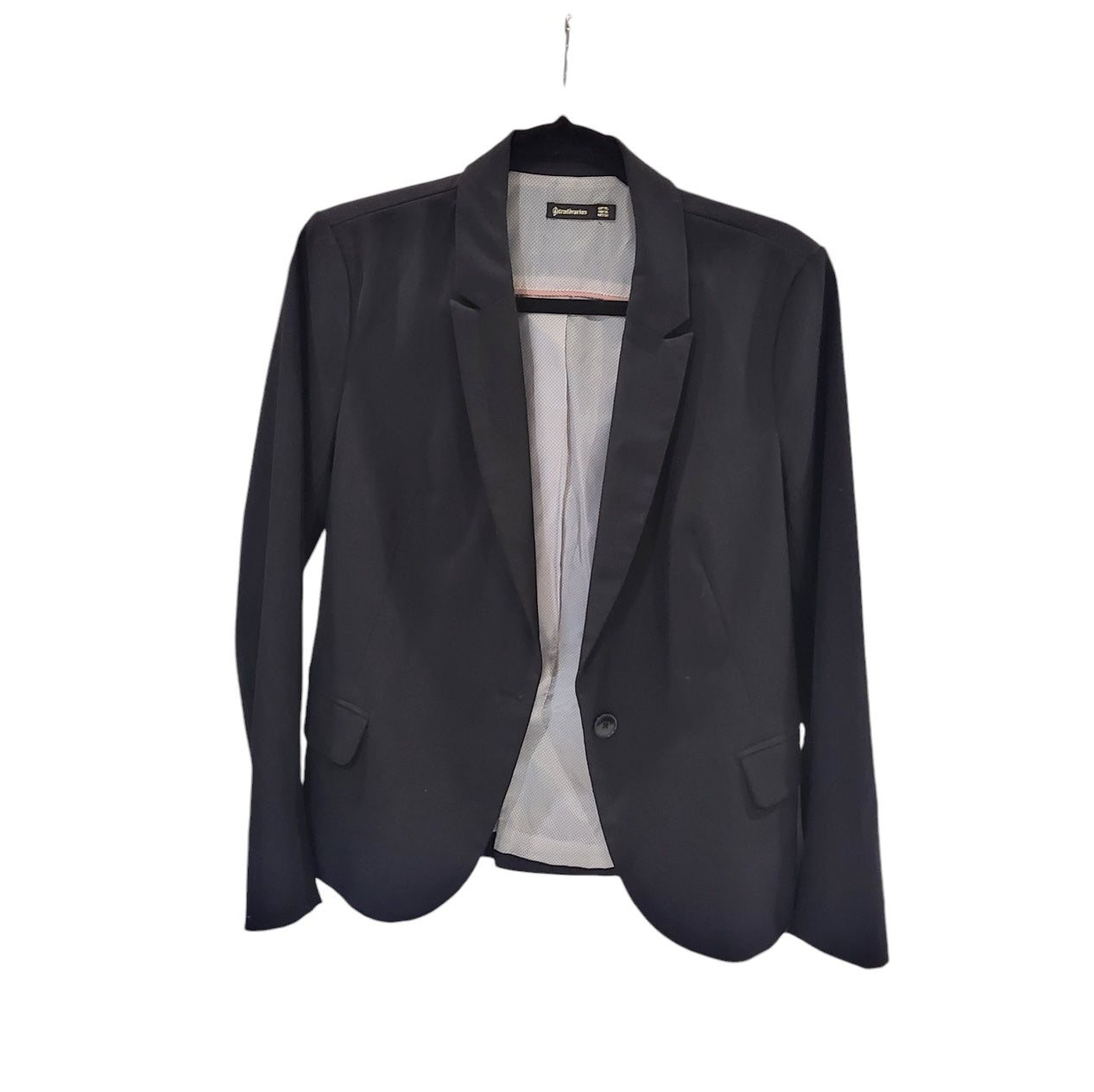 Blazer mujer Stradivarius negro talla XL