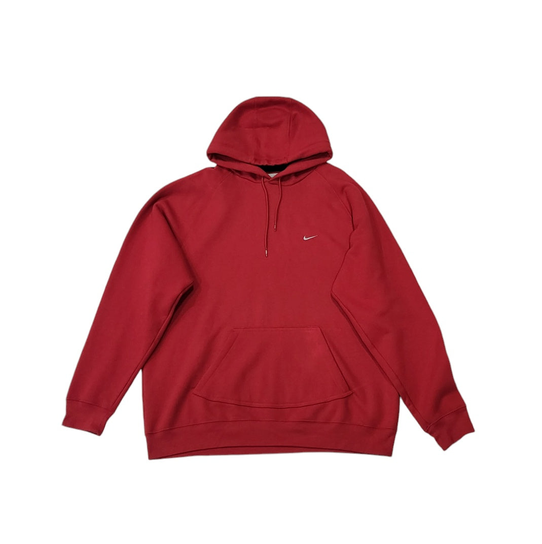 Hoodie hombre Nike rojo Con capota manga larga talla XL