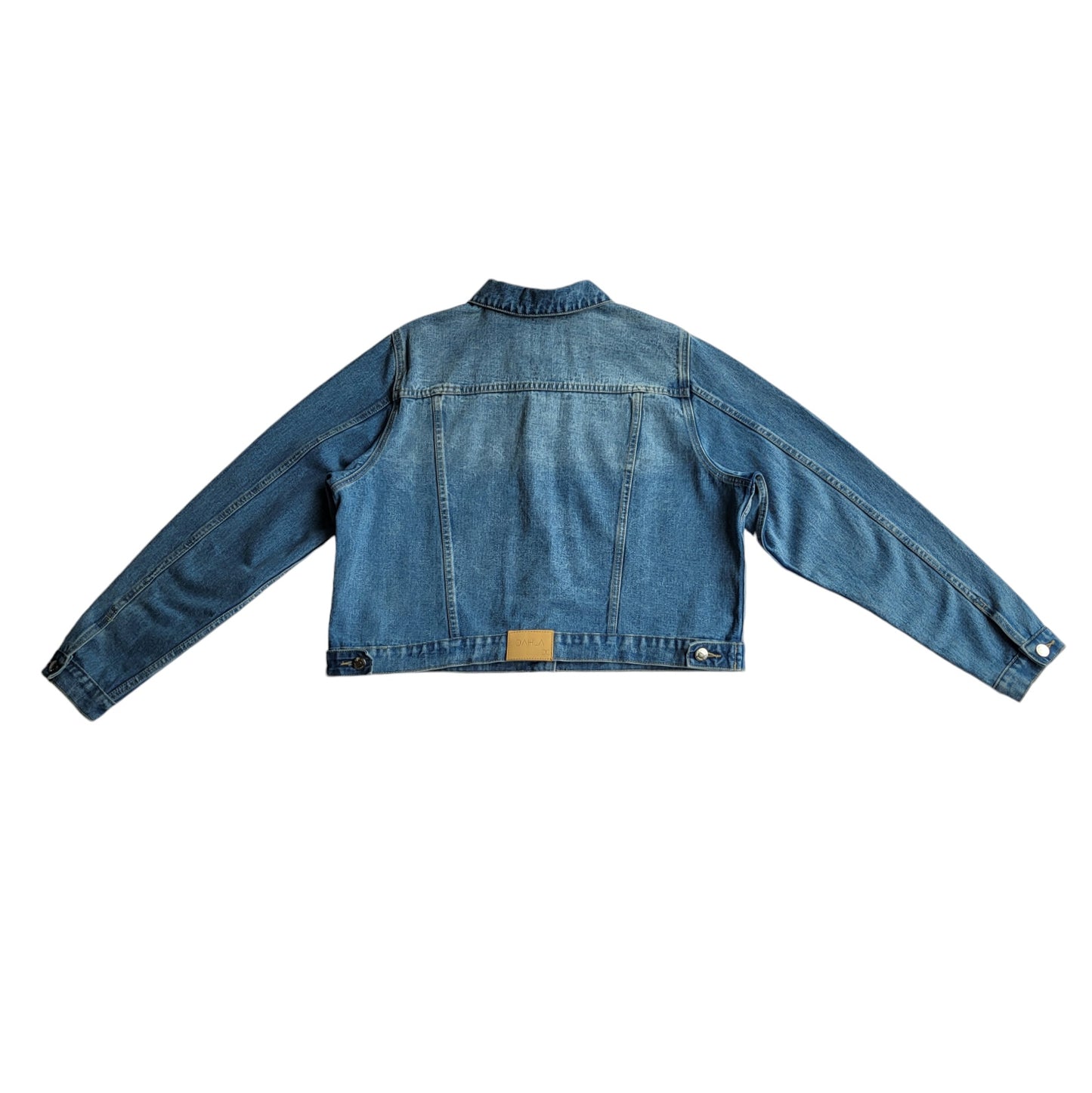 Chaqueta de jean Mujer Dahla azul crop talla 2XL