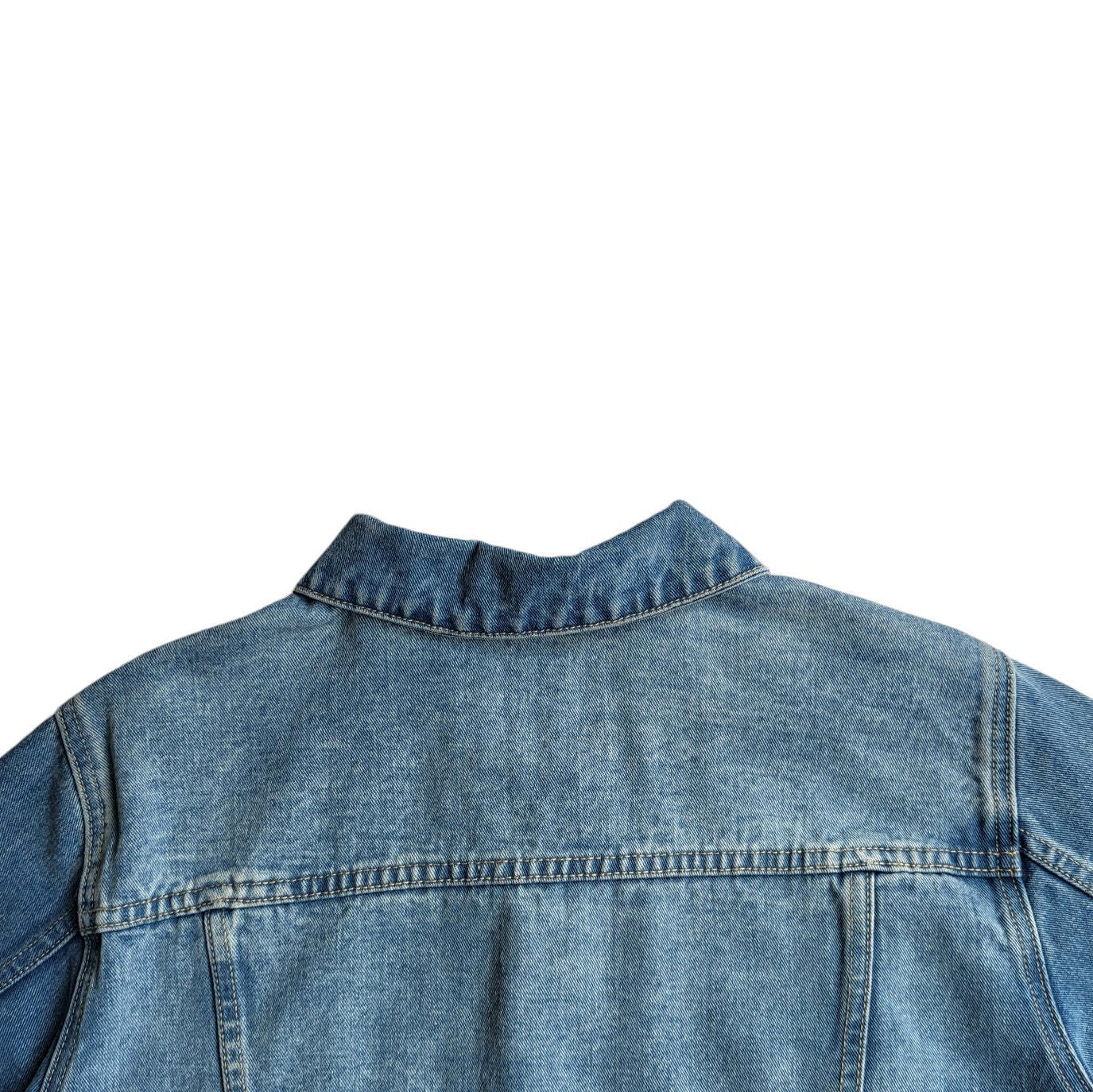Chaqueta de jean Mujer Dahla azul crop talla 2XL