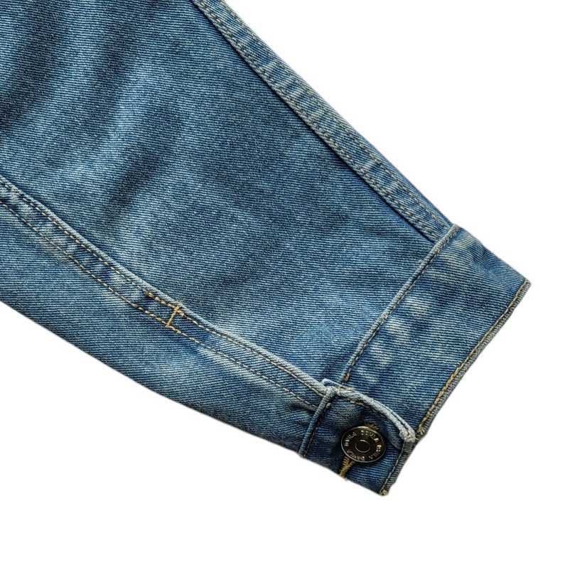 Chaqueta de jean Mujer Dahla azul crop talla 2XL