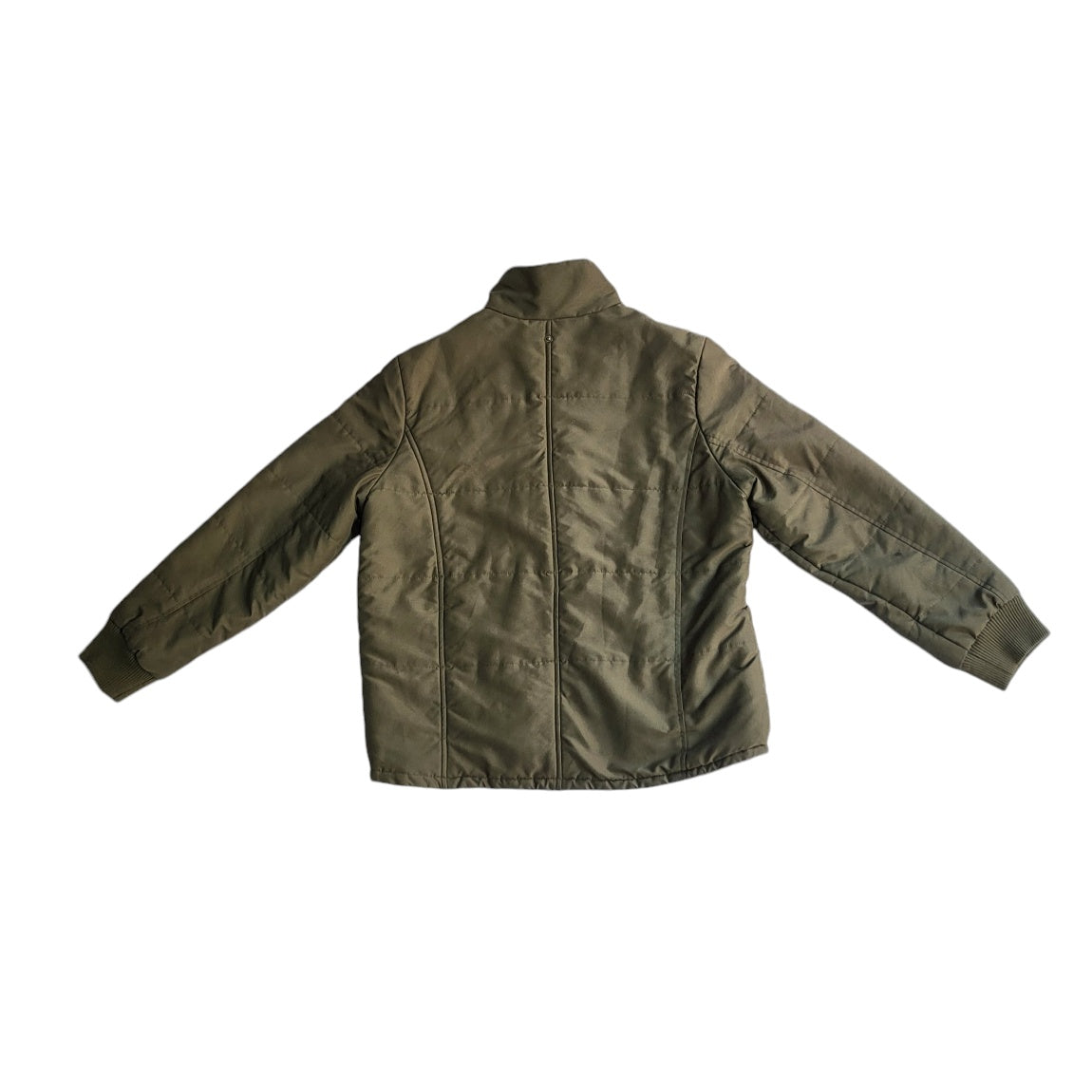 Chaqueta acolchada mujer Newboat verde militar talla M