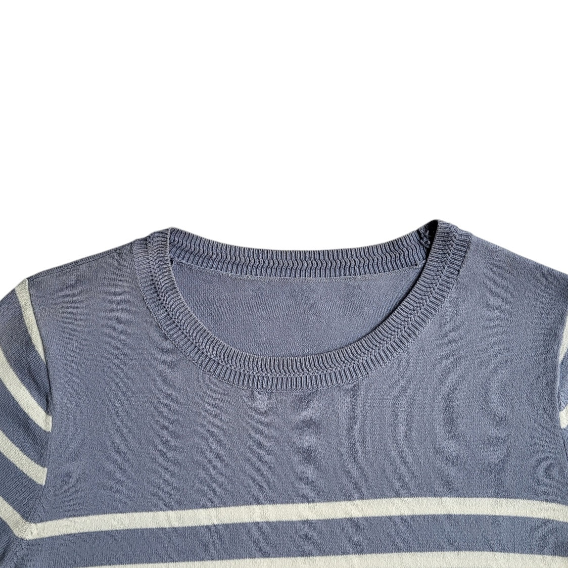 Saco mujer Wanko azul con rayas blancas talla M