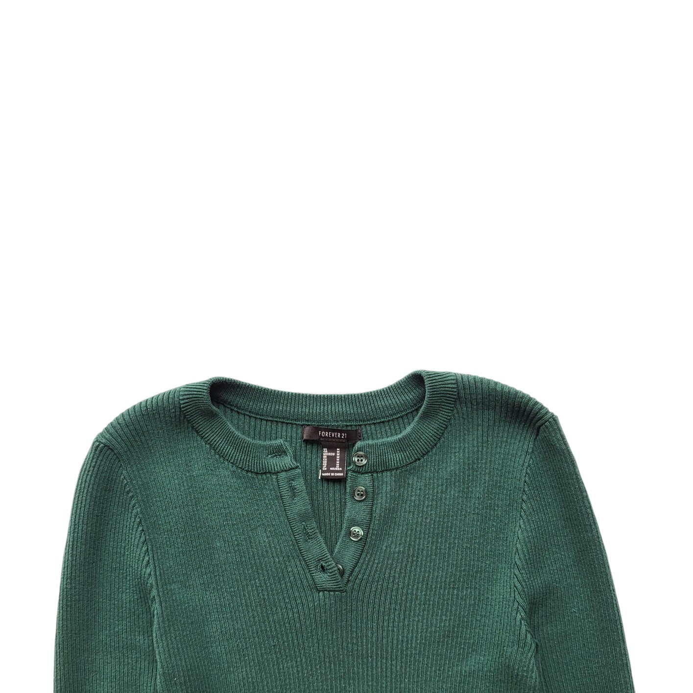 Saco mujer Forever 21 aguamarina Talla M