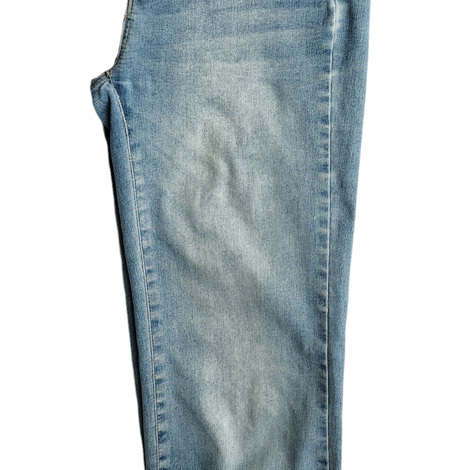 Jean mujer Gef azul tiro medio bota recto talla 10