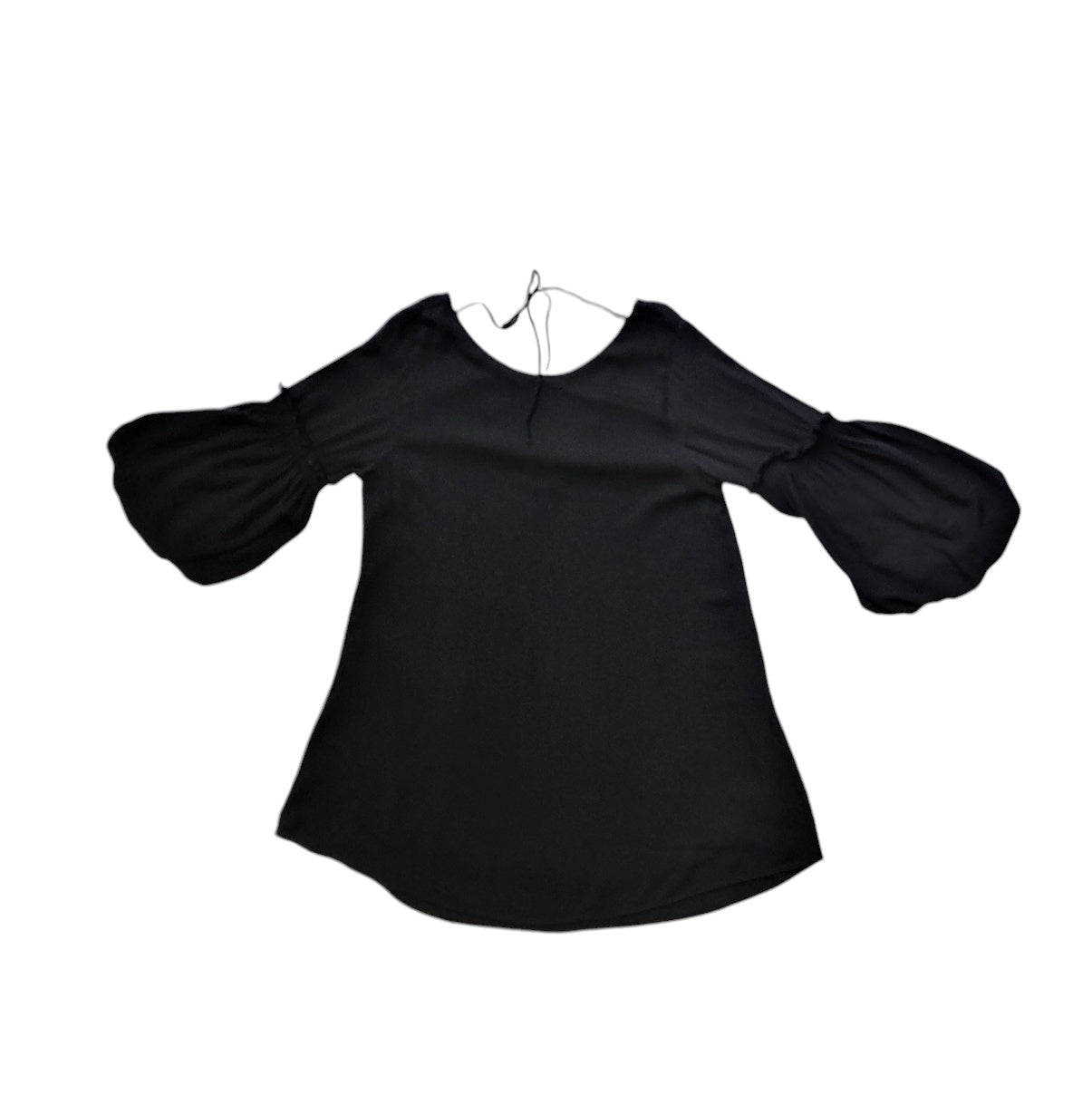 Vestido mujer Forever 21 negro manga globo talla M