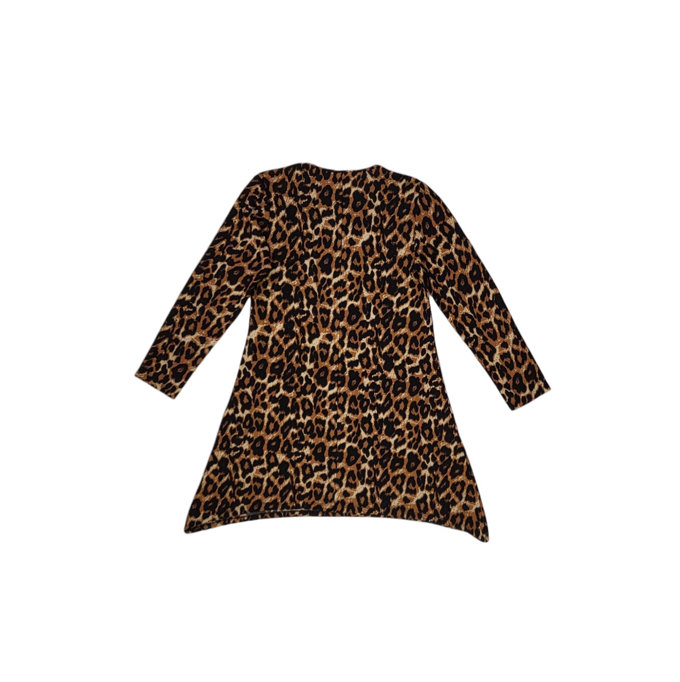 Vestido mujer Gulins Café estampado de leopardo talla M