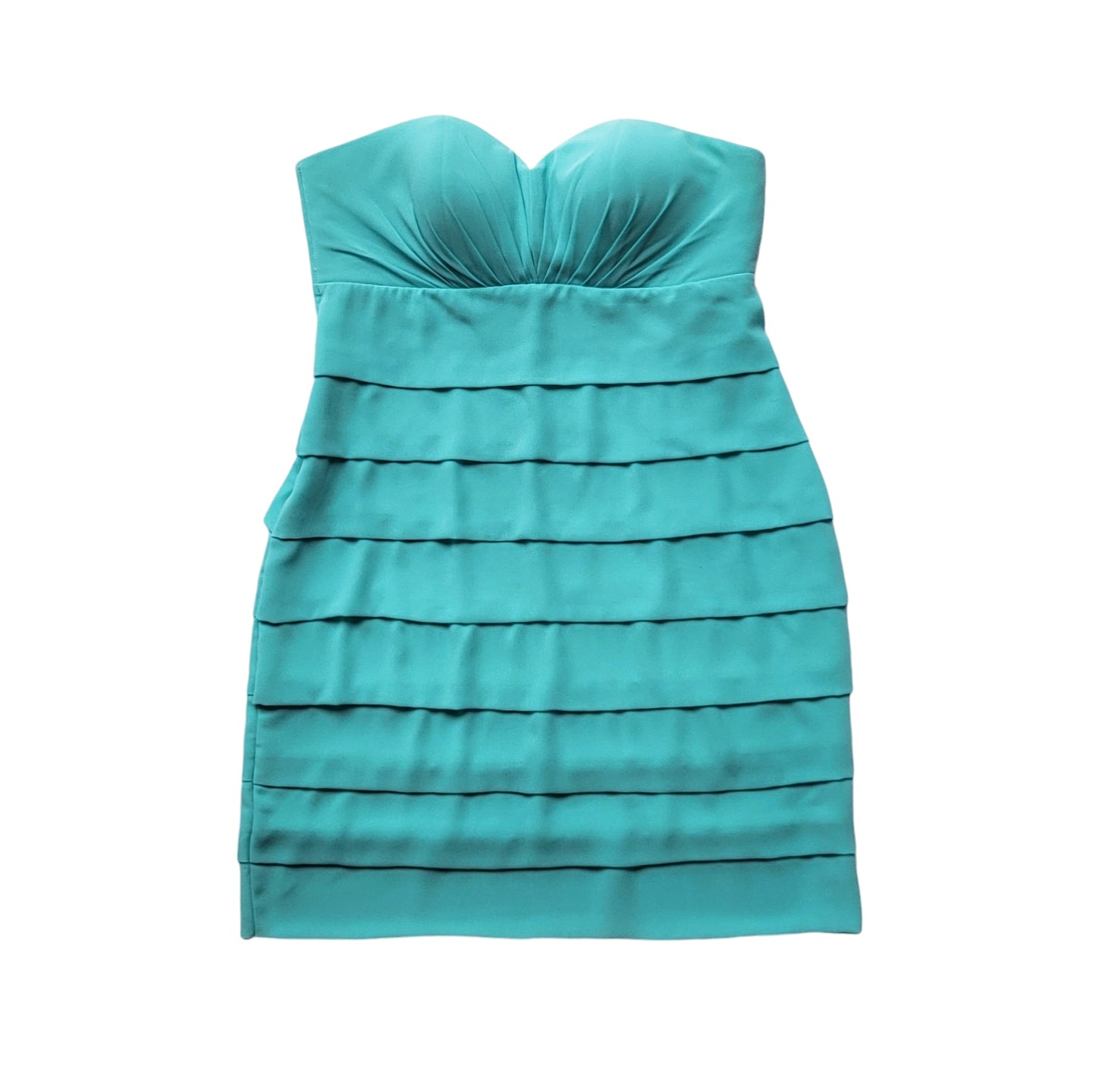 Vestido de fiesta mujer CK HEAVEN aguamarina estraples