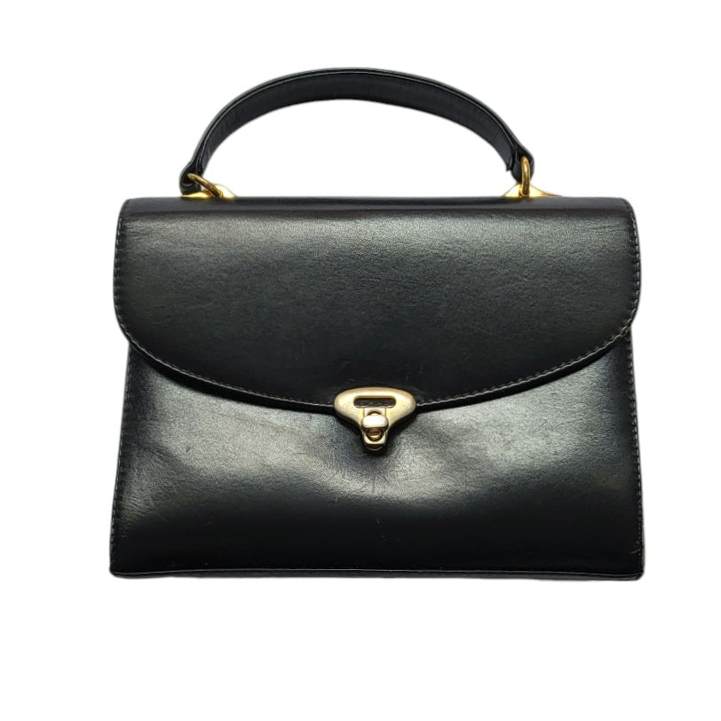 Cartera vintage mujer negro tipo baúl