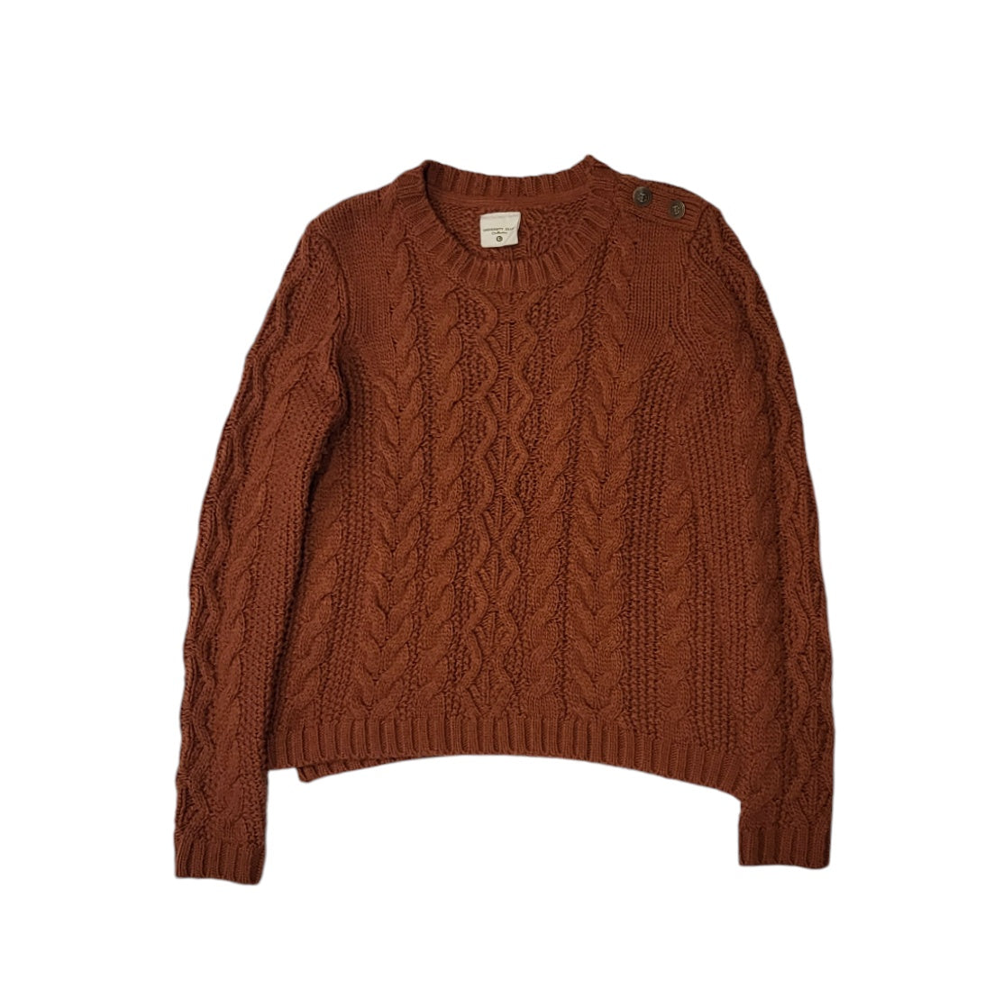 Saco tejido mujer University Club terracota talla L