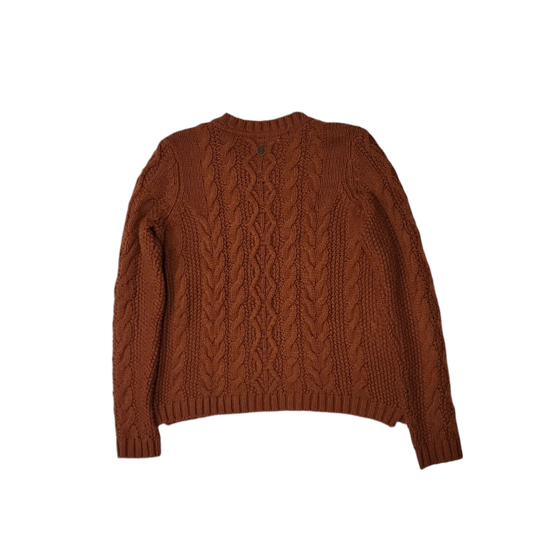 Saco tejido mujer University Club terracota talla L