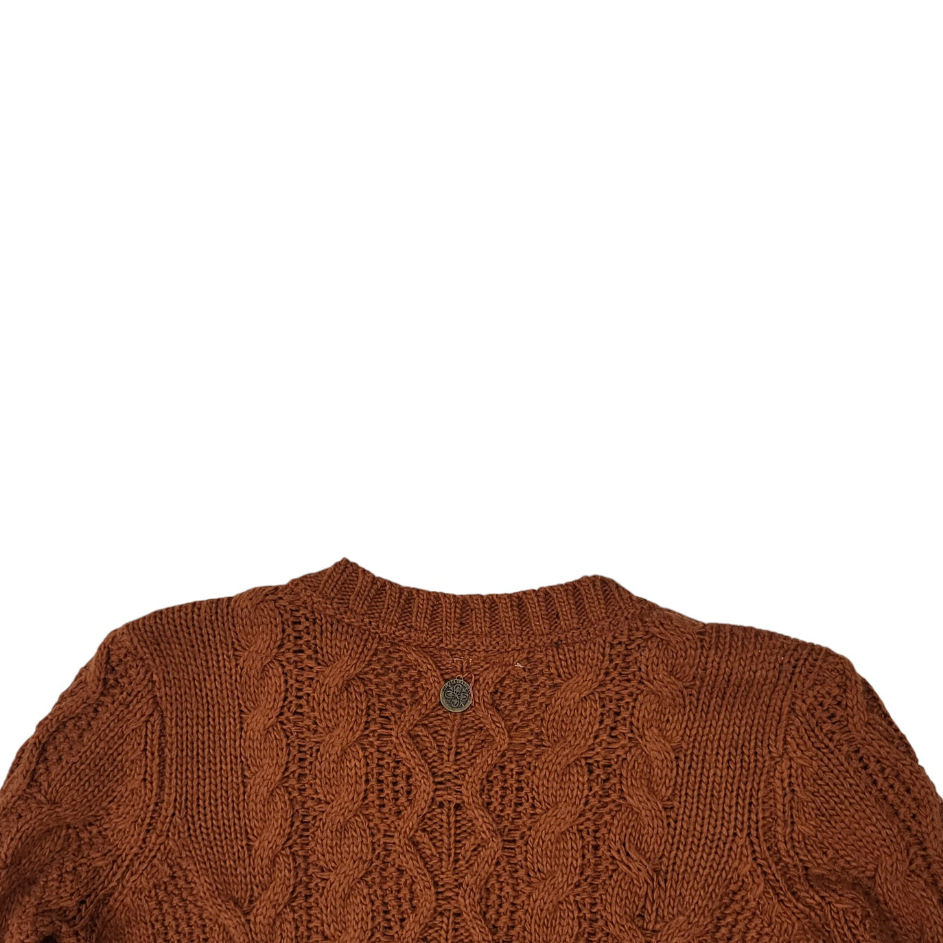 Saco tejido mujer University Club terracota talla L