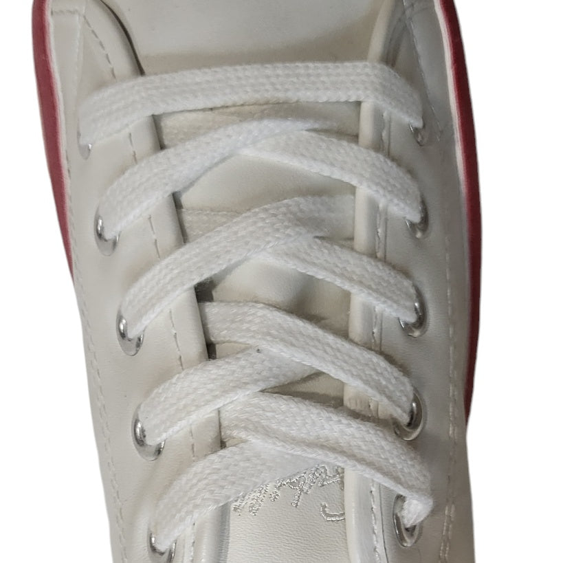 Tenis mujer Sybilla blanco con suela de plataforma arcoíris talla 39