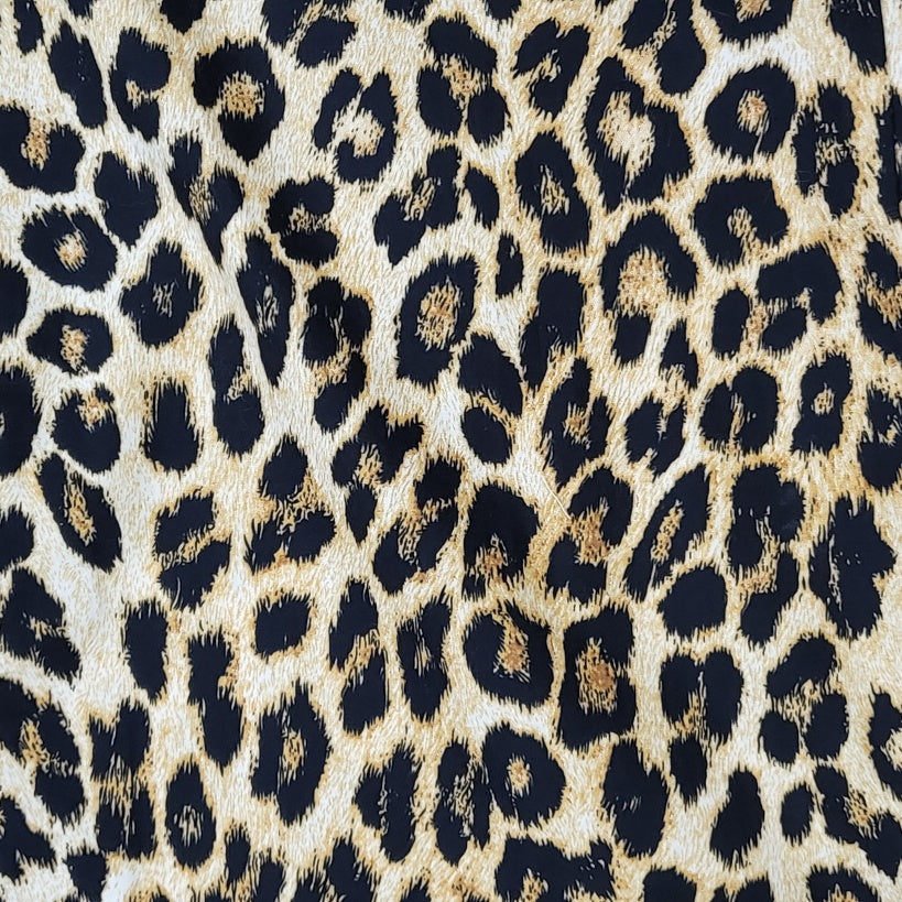 Vestido mujer Dahla amarillo leopardo animal print talla 3XL