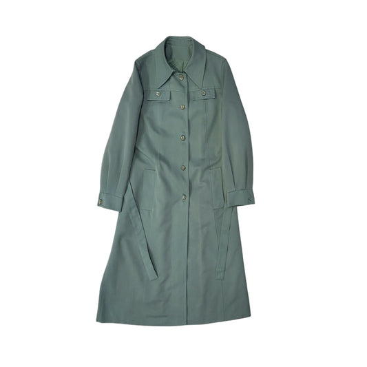 Abrigo mujer Forecaster of Boston menta gabardina talla 13-14