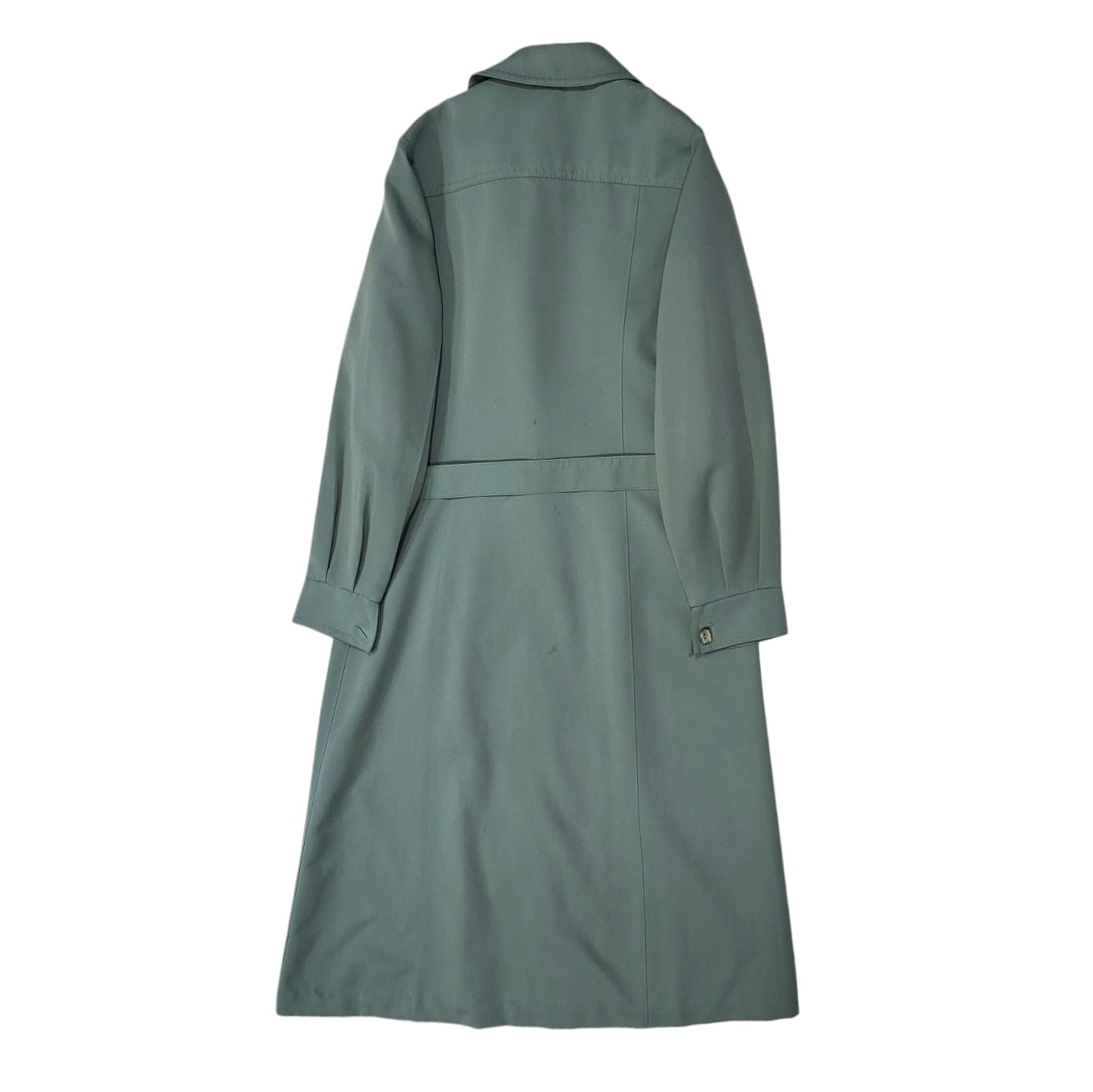 Abrigo mujer Forecaster of Boston menta gabardina talla 13-14