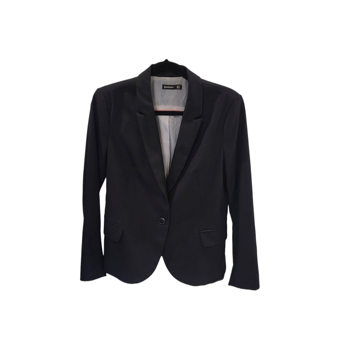 Blazer mujer Stradivarius negro  talla XL