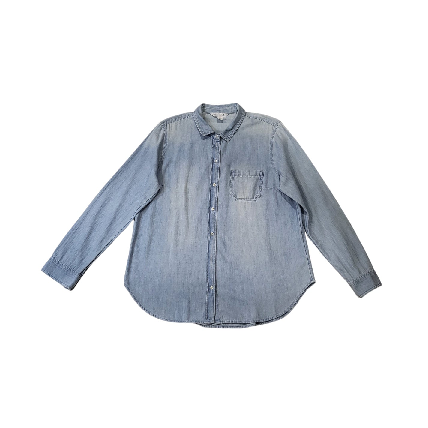 Camisa mujer Old Navy azul de Jean talla L