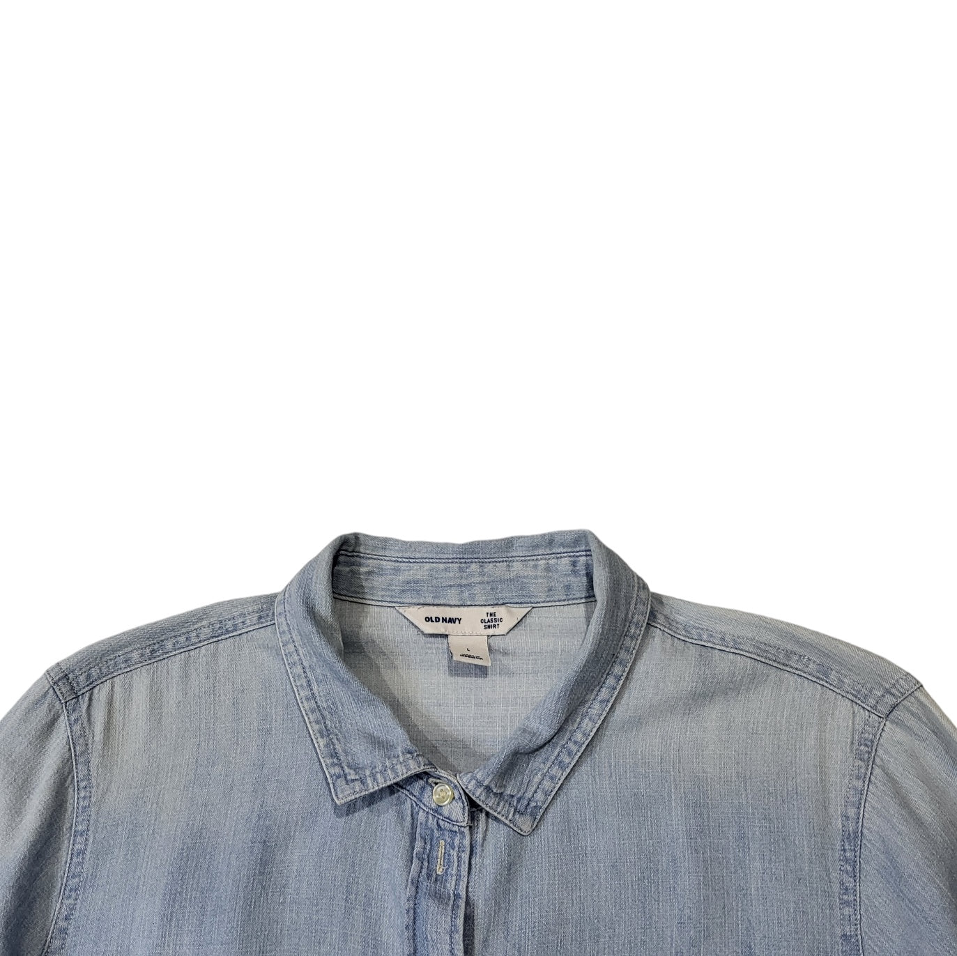 Camisa mujer Old Navy azul de Jean talla L