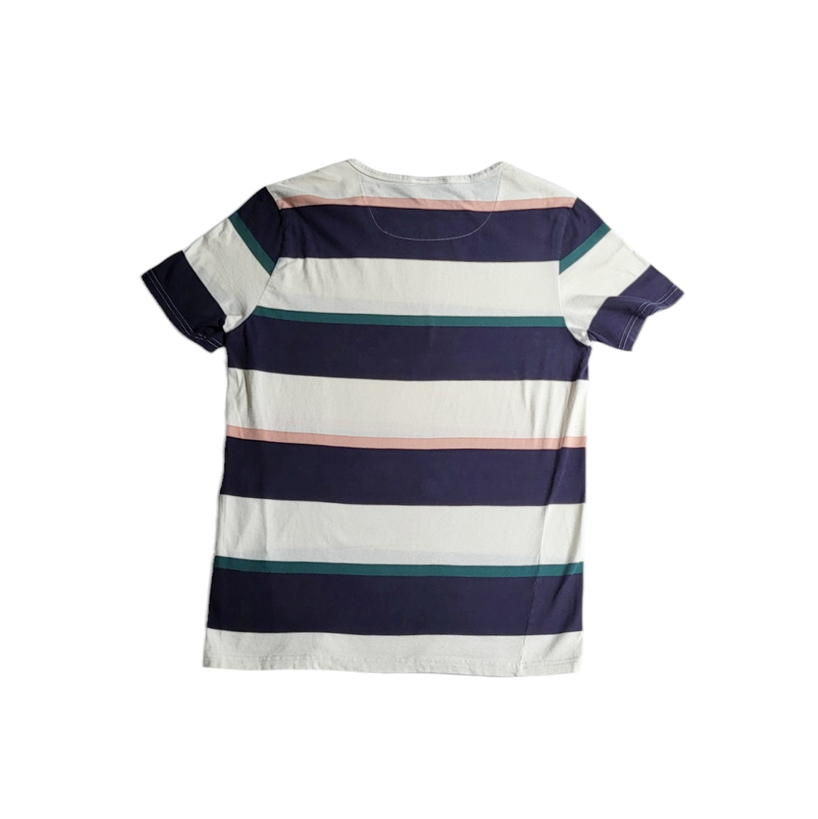 Camiseta hombre Denimlab blanca - Azul talla M