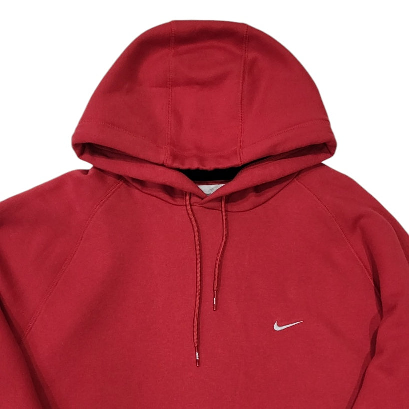 Hoodie hombre Nike rojo Con capota manga larga  talla XL