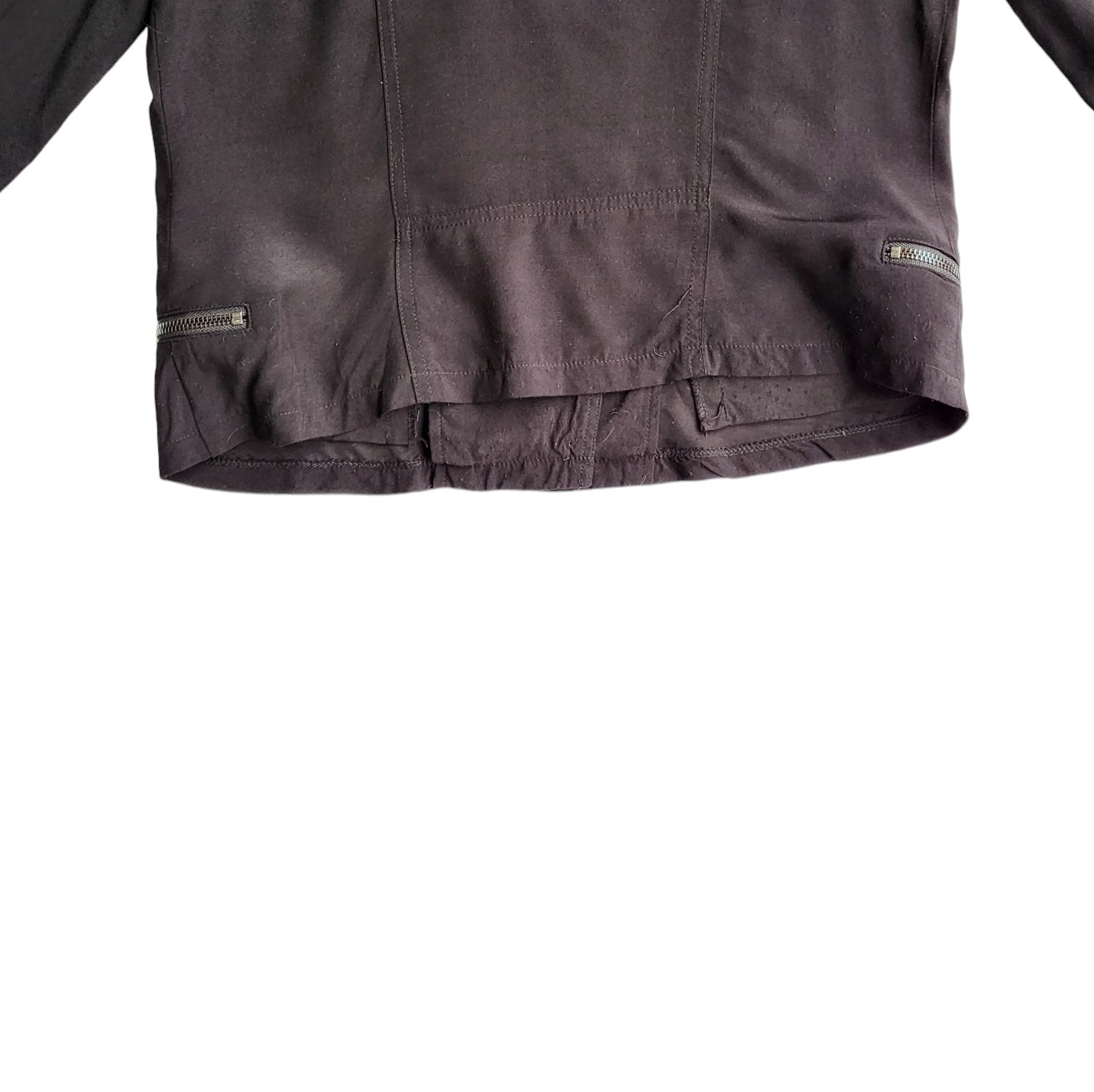 Chaqueta Mujer NafNaf negra biker talla S