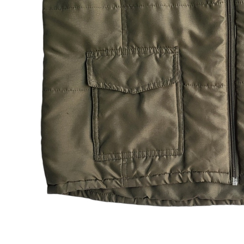 Chaqueta acolchada mujer Newboat verde militar  talla M