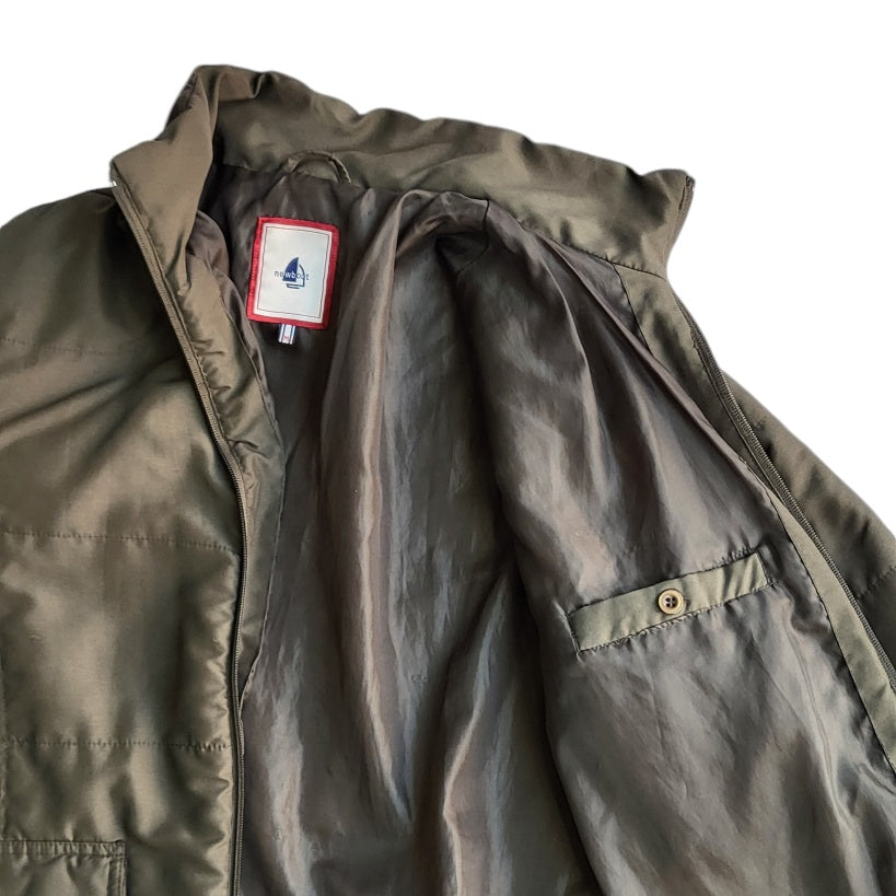 Chaqueta acolchada mujer Newboat verde militar  talla M