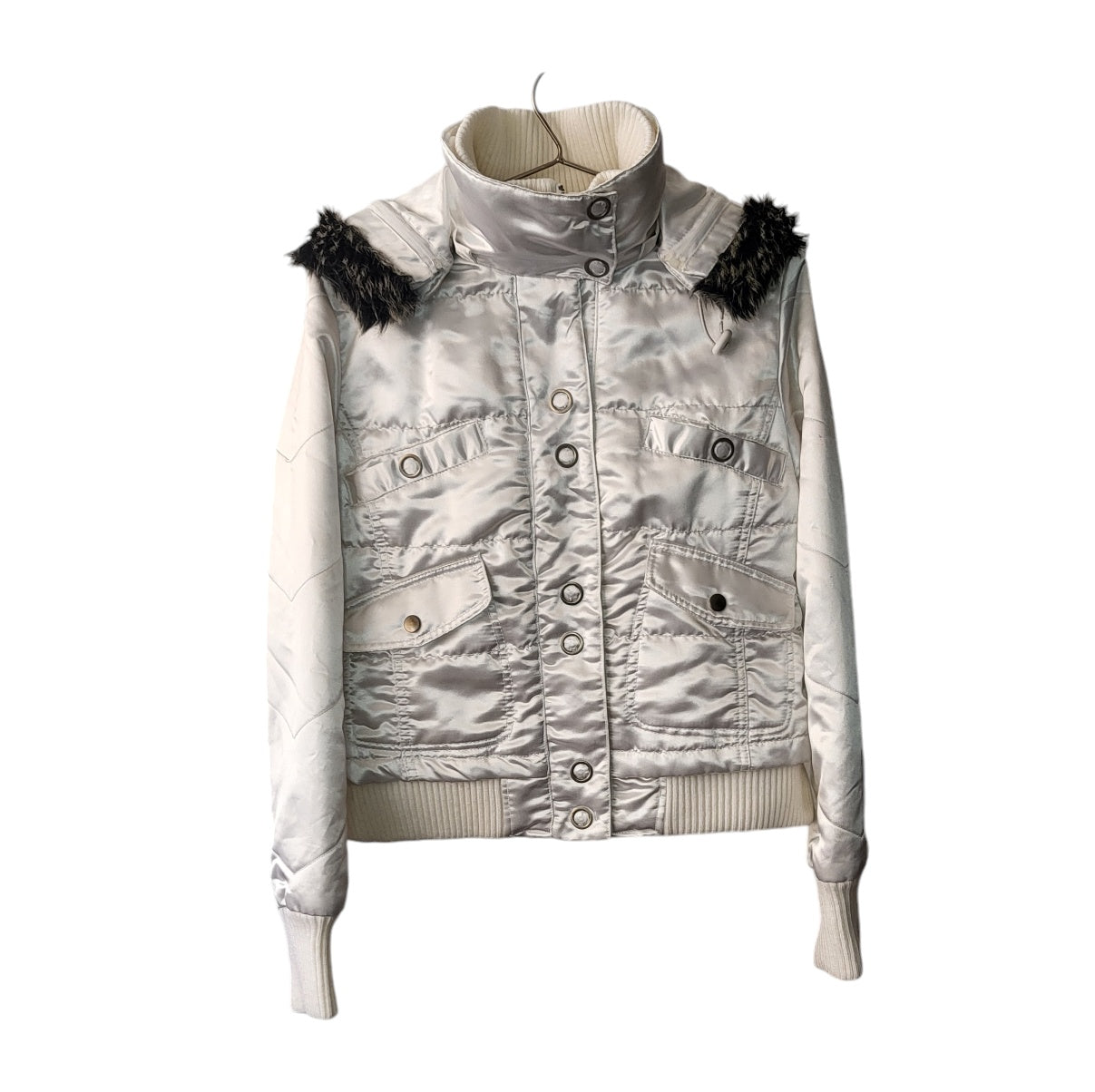 Chaqueta acolchada Mujer Studio F blanca talla 8