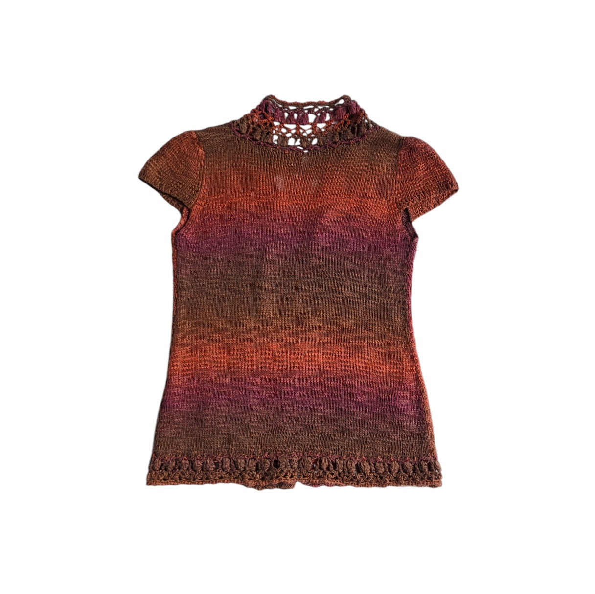 Chaleco mujer Elle terracota talla XL