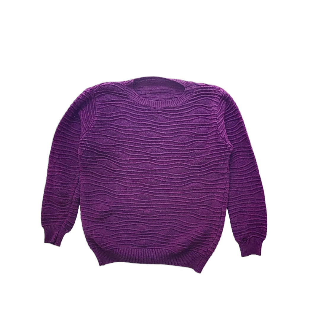 Saco tejido Mujer morado talla XS