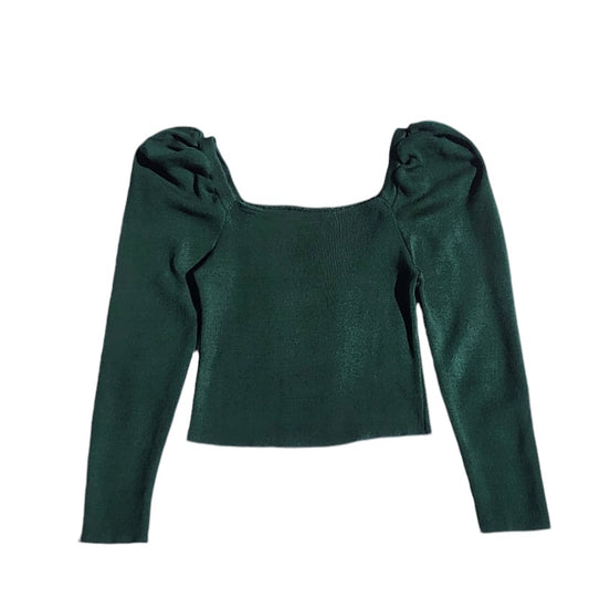 Saco tejido Mujer Verde talla S