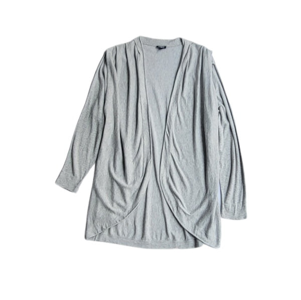 Cardigan mujer Express gris con prenses talla S