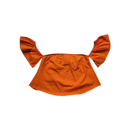 Crop top mujer Tendencias naranja talla M