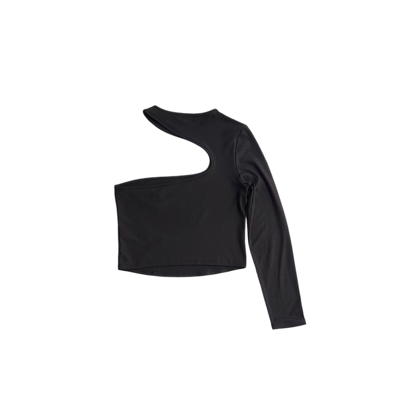 Crop top mujer Dahla negro talla L