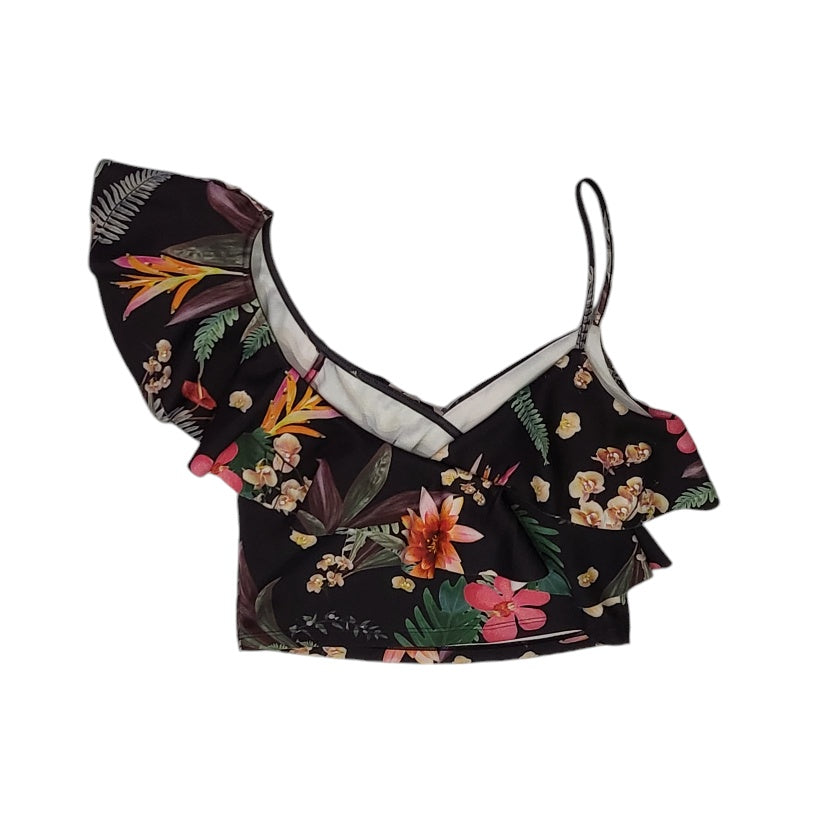 Crop top mujer Mossimo estampado de flores talla M