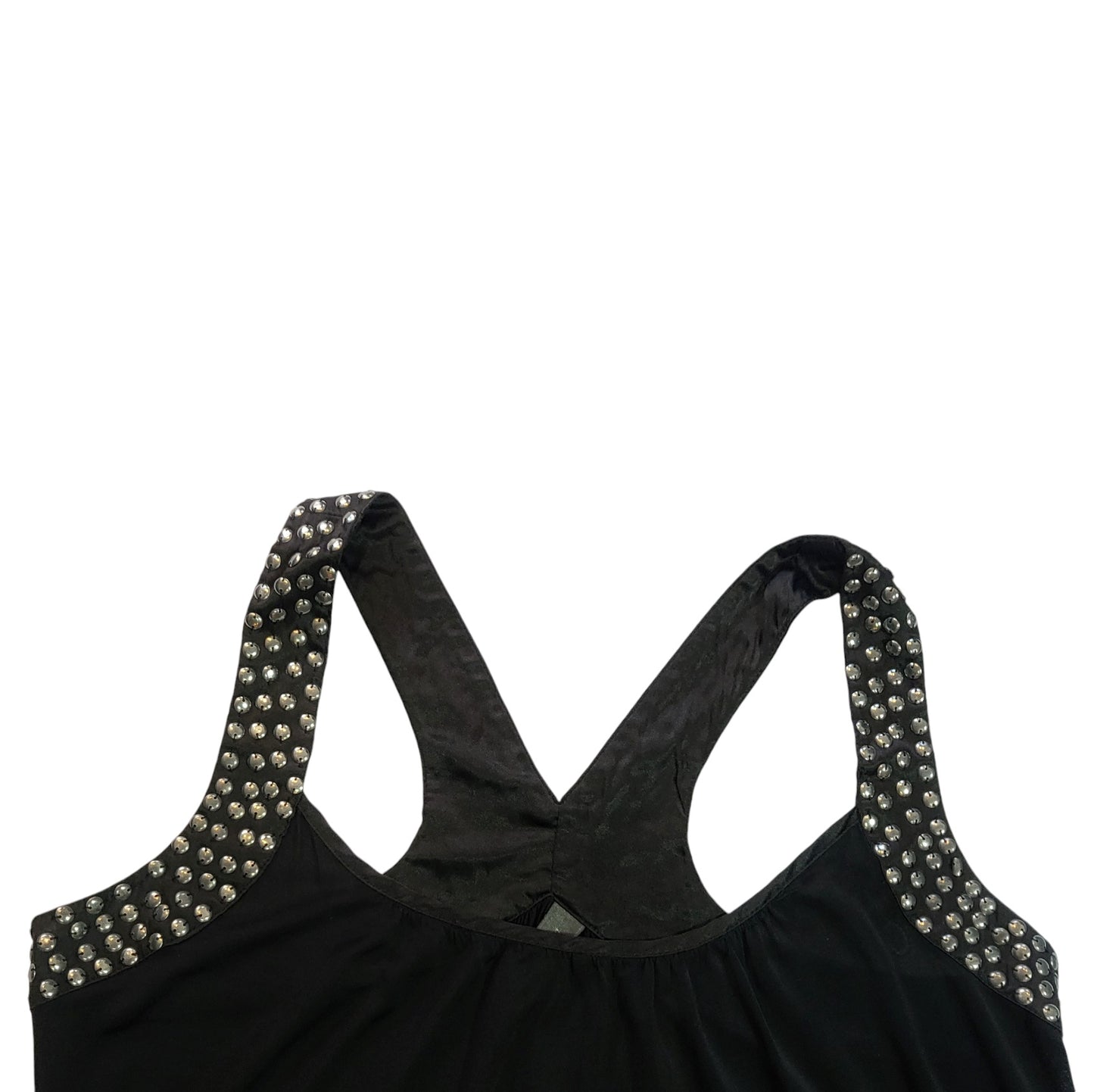 Blusa mujer Basement negro con taches talla M