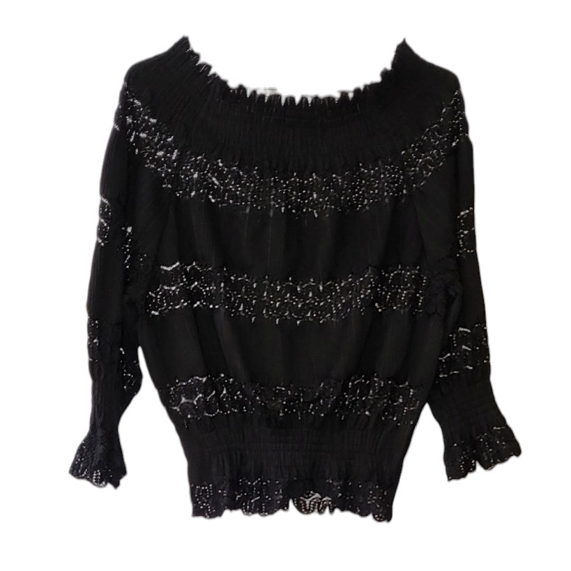 Blusa mujer Martha negro talla S