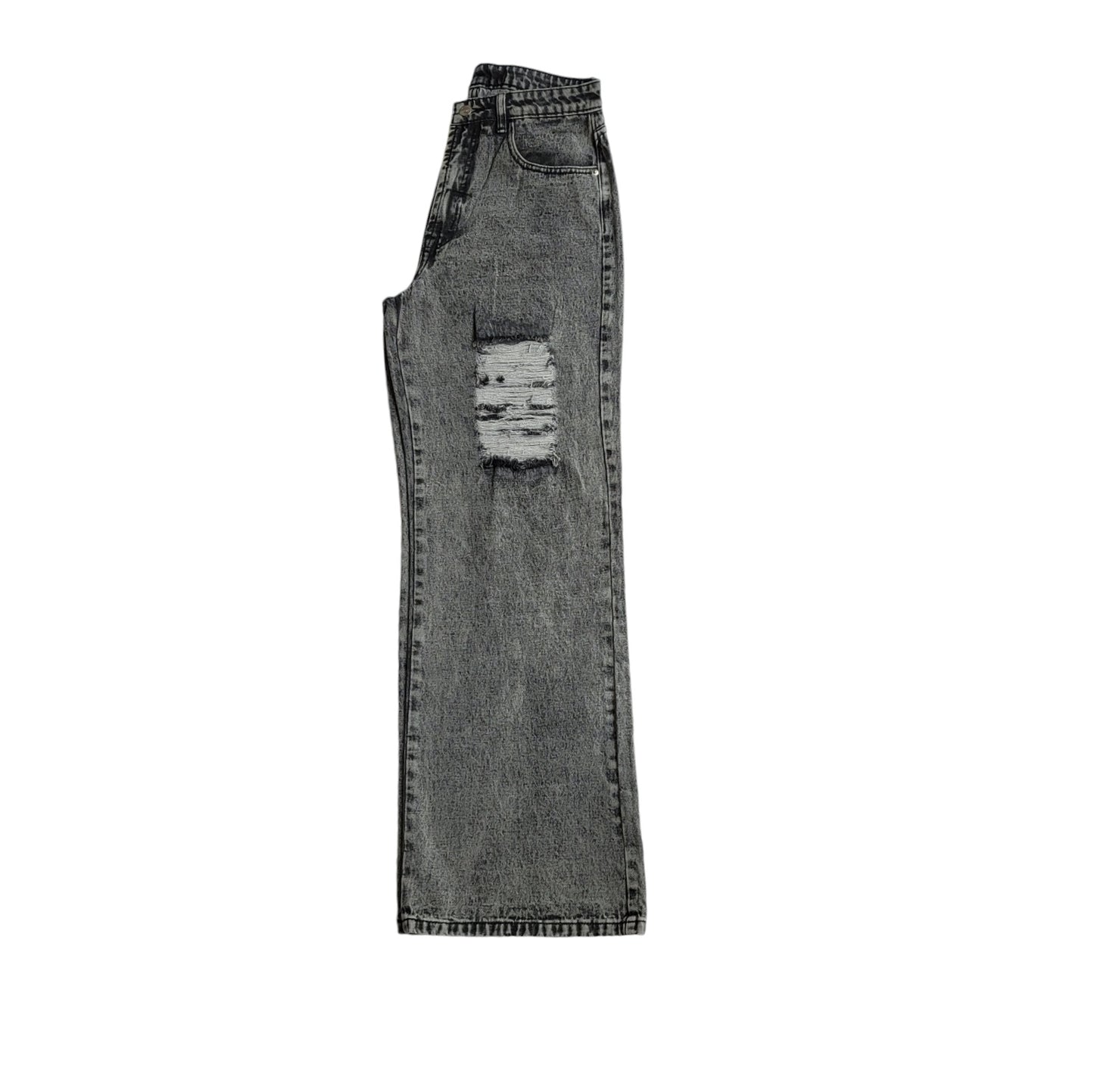 Jean mujer Dahla gris con rotos talla 38