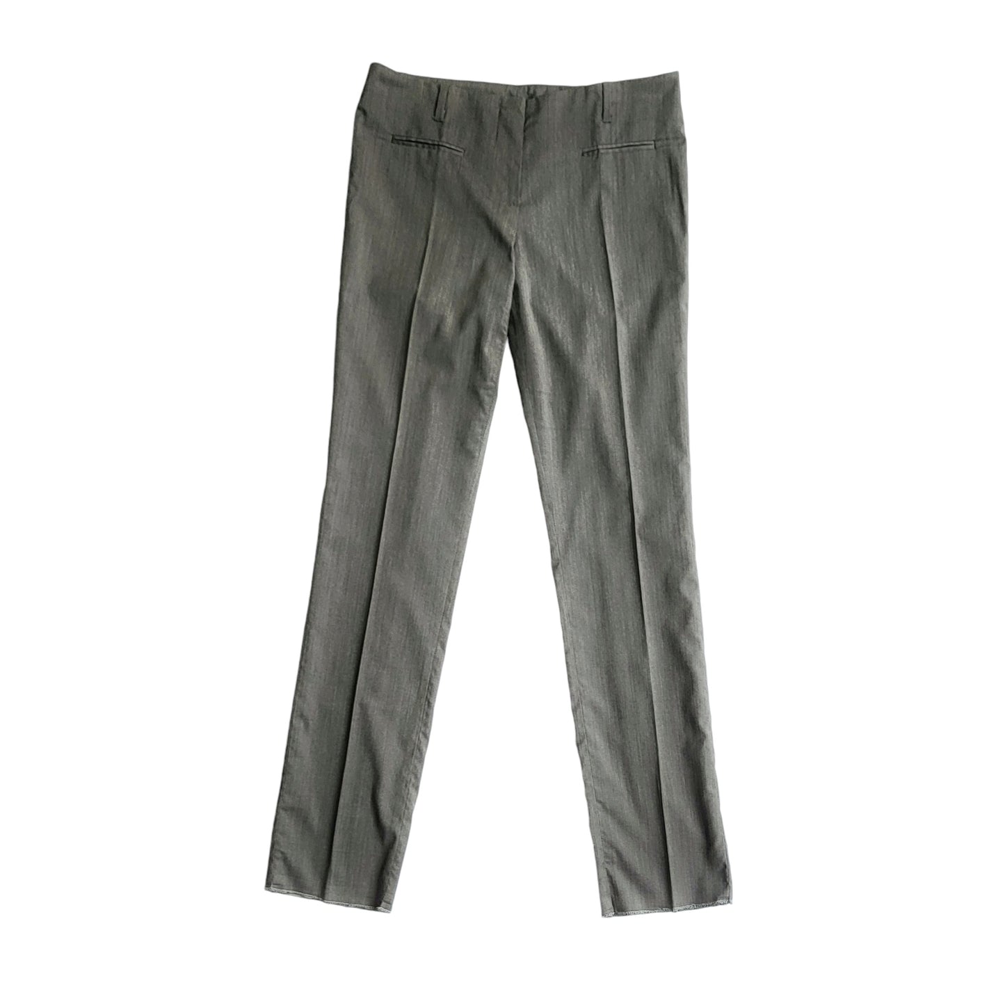 Pantalón mujer Basement gris sastrero talla 38