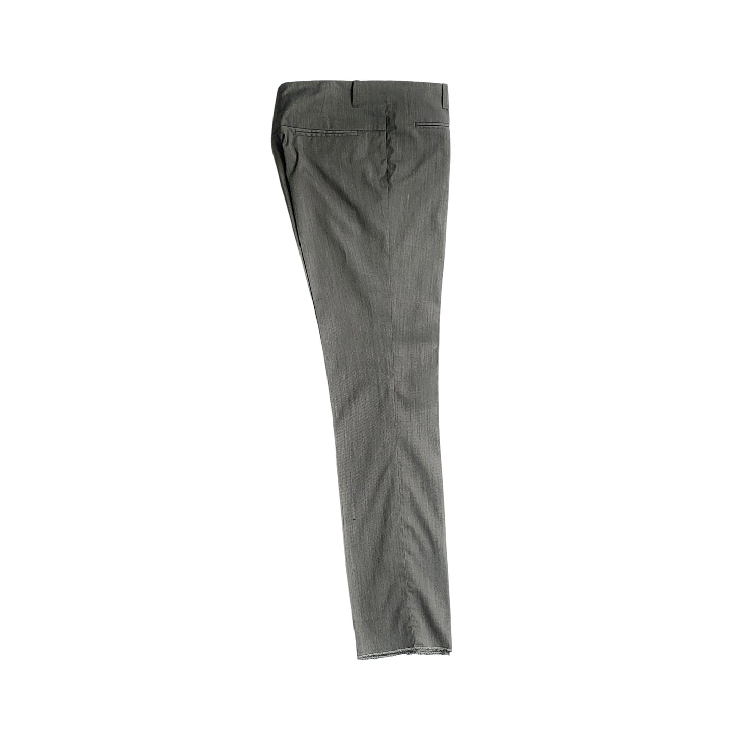 Pantalón mujer Basement gris sastrero talla 38