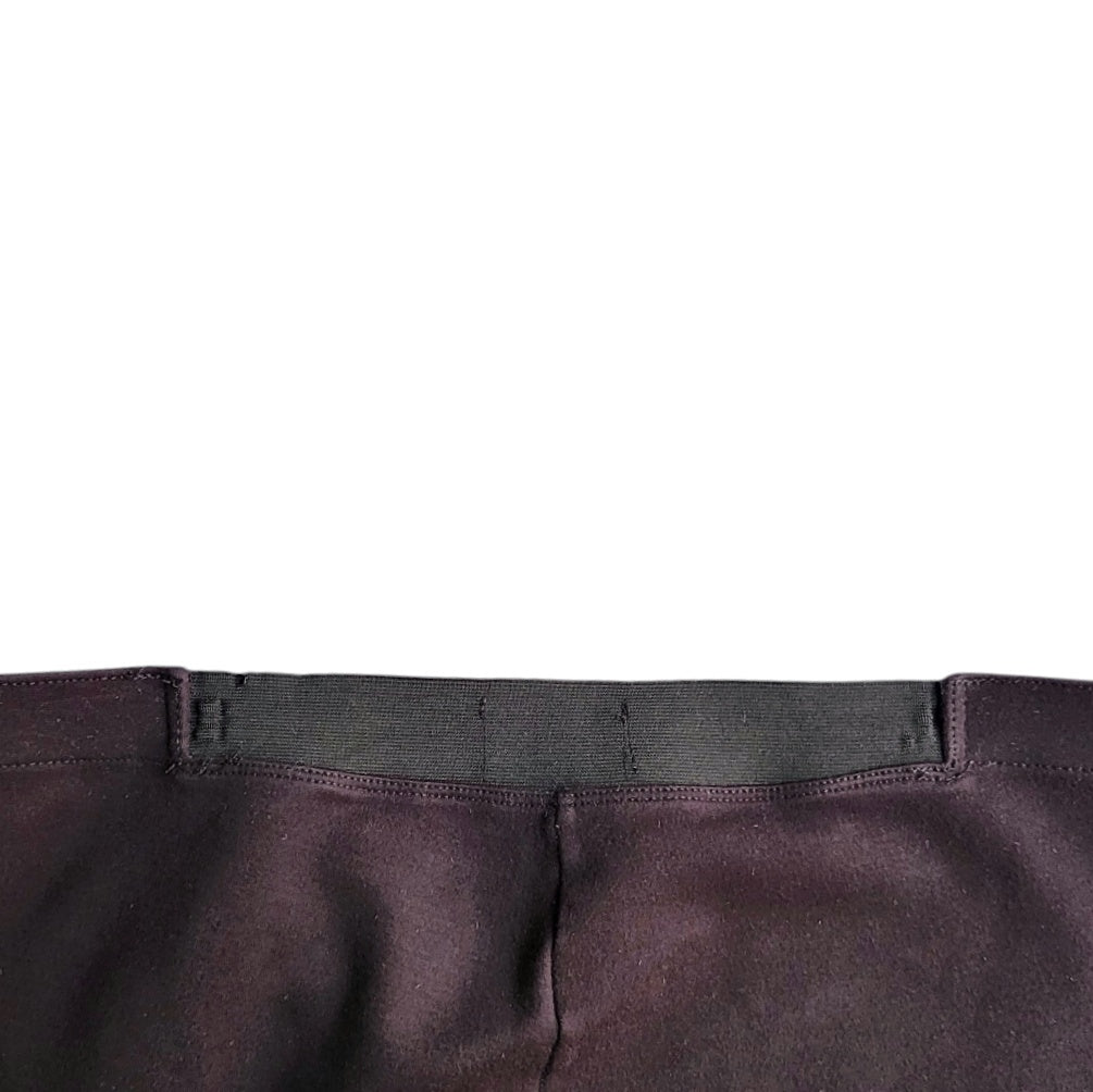 Leggings mujer Violeta negro tiro alto talla L