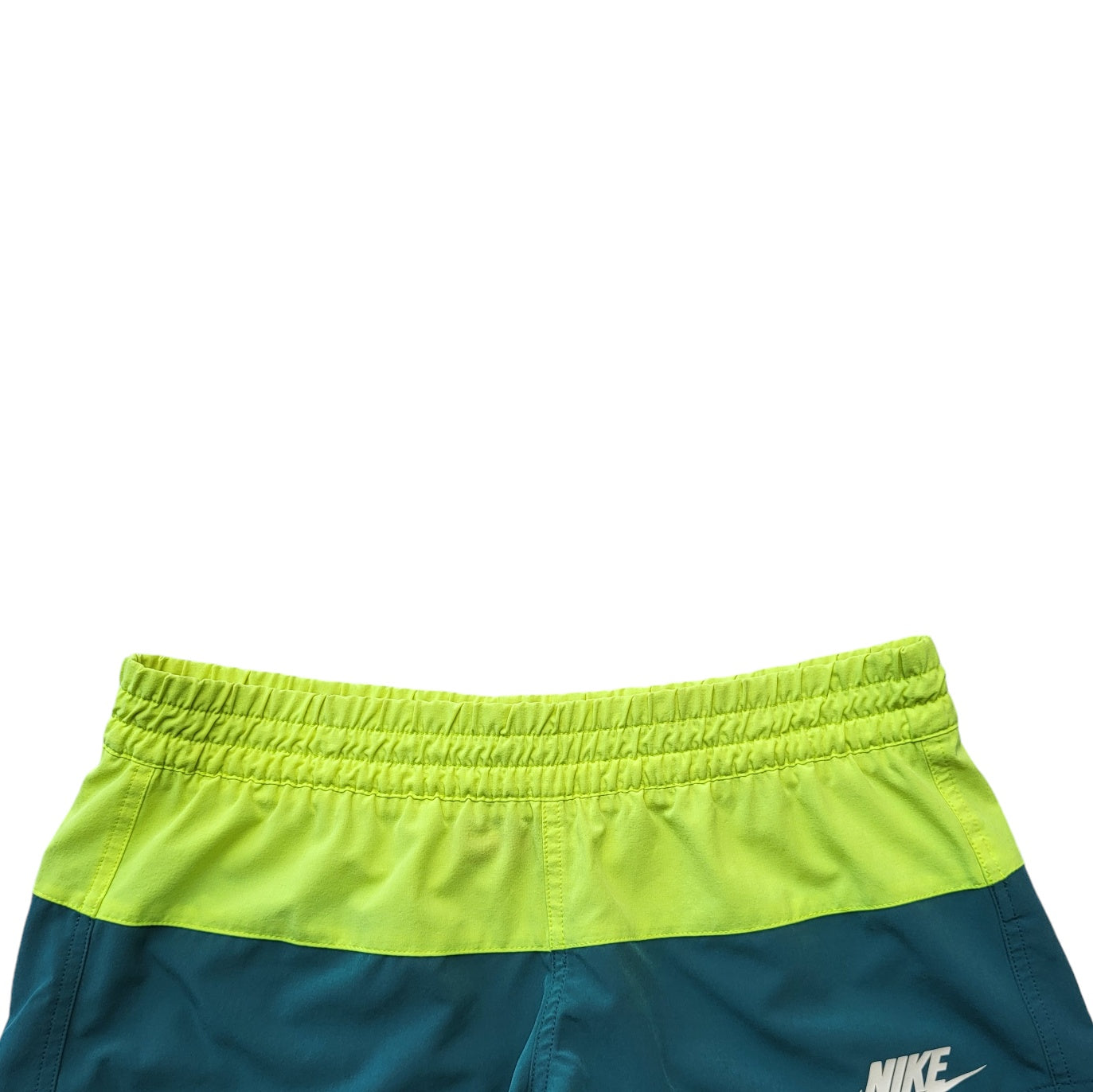 Short mujer Nike verde aguamarina y neón deportivo talla M