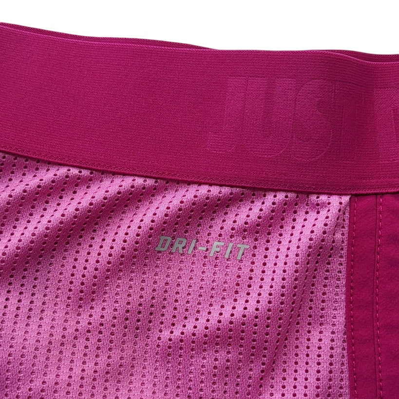 Short mujer Nike fucsia deportivo dry fit talla M