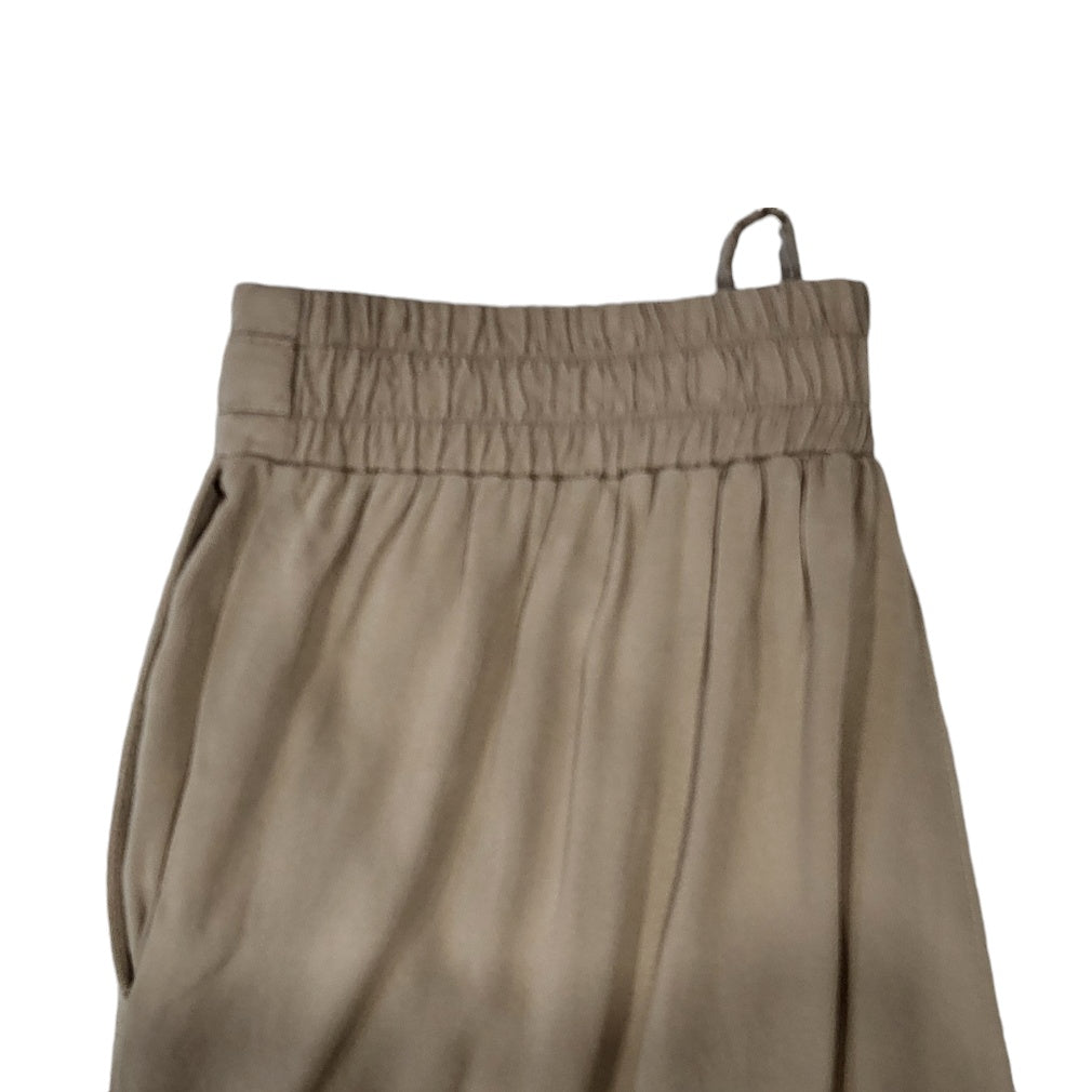 Pantalón mujer L&H beige  tiro alto recto  talla 8